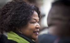 FILE: Baleka Mbete and Dali Tambo chat at Nasrec during the ANC National Policy Conference. Picture: Thomas Holder/EWN
