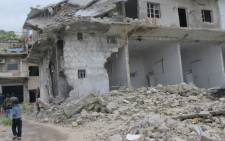 A bombed house in Harem, Syria. Picture: Rahima Essop/EWN.