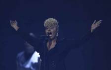 FILE: British singer-songwriter Emeli Sande performs during the BRIT Awards 2017 ceremony and live show in London on 22 February 2017. Picture: AFP
