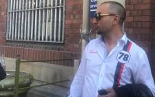 FILE: Controversial Cape Town businessman Nafiz Modack is seen outside the Cape Town Central Police Station after court proceedings. Picture: Shamiela Fisher/Eyewitness News.