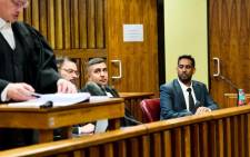 Convicted killer Donovan Moodley (right) appeared in the Johannesburg High Court on 29 November 2023 for his application to overturn the parole board's March decision to deny him an early release. Moodley was sentenced to life imprisonment for the 2004 kidnapping and murder of Leigh Matthews. Picture: Katlego Jiyane/Eyewitness News