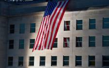 US Flag at the Pentagon Picture: AFP 