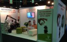 FILE: A Goverment Employee Pension Fund stand. Picture: @GEPF_SA/Twitter