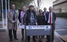 The University of Cape Town will this evening officially rename the New Science Lecture Theatre in honour of the late Chris Hani. Picture: Cindy Archillies/EWN