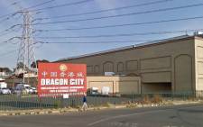 EWN has received reports from foreign shop owners at the Dragon City shopping complex who claim they are being pulled over and robbed of their daily earnings every day while driving home. Picture: Google Earth.