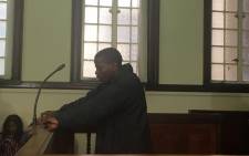 Mohamed Mwela appeared in the Johannesburg Magistrates Court on 10 June 2019 for stabbing 16-year-old Daniel Bakwela to death outside Forest High School. Picture: Robinson Nqola/EWN