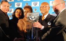 Officials at the launch of the 2010 Telkom Charity Cup on 15 July, 2010. Picture: Taurai Maduna/Eyewitness News