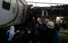 Train commuters in Germiston, PTA & Tembisa are stranded because of a train accident that happened in Elandsfontein. Picture: Twitter @EWNTraffic 