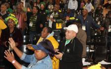 Western Cape ANC provincial secretary Faiz Jacobs (in cap) at the party's meeting in Athlone on 9 December 2018. Picture: Supplied