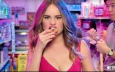 Debby Ryan in the trailer for 'Insatiable'. Picture: Netflix
