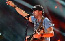 Country singer Luke Bryan performs during a concert in Nashville, Tennessee. Picture: AFP