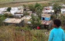 At least 15,000 people living in informal settlements have been affected by heavy rain. Picture: Govan Whittles/EWN.