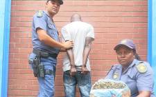 A man was arrested for the possession of dagga worth R50,000 in Kimberley. Picture: Supplied.