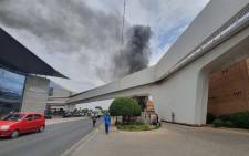 MultiChoice evacuated one of its Randburg buildings after a fire on 15 October 2019. Picture: Supplied.