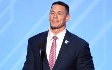 Actor/wrestler John Cena speaks onstage at The 2017 ESPYS at Microsoft Theater on 12 July 2017 in Los Angeles, California. Picture: Getty Images/AFP 