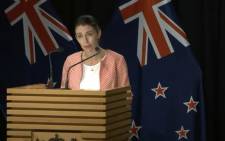 Screengrab of PM Jacinda Ardern from video posted on YouTube by the New Zealand Ministry of Health, 23/01/22
