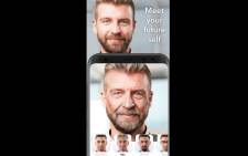 The FaceApp has a filter which allows users to see how they will look as they age. Picture: play.google.com