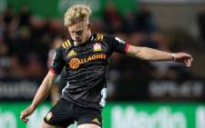 All Blacks and Chiefs utility back Damian McKenzie will miss the Rugby World through injury. Picture: Twitter/@ChiefsRugby