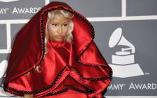 Nicki Minaj. Picture: AFP.