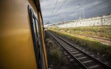 Metrorail train in Cape Town. Picture: Abigail Javier/Eyewitness News