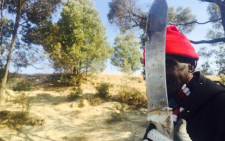 FILE: Locals who rescued the boys say this is the blade used to perform the illegal circumcisions at an illegal initiation school in Meadowlands. Picture: Dineo Bendile/EWN.