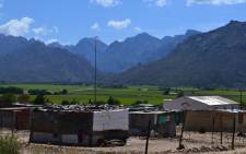 Many farm workers in the Hex River Valley complain about their living conditions. Picture: Aletta Gardner/EWN