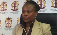 FILE: Public Protector advocate Busisiwe Mkhwebane. Picture: Gia Nicolaides/EWN.