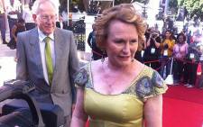 Western Cape Premier Helen Zille arrives in Parliament for the State of the Nation Address on Thursday. Picture: Siyabonga Sesant/EWN.