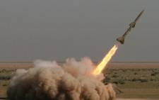 Iran successfully test fired a new short-range missile equipped with a guidance system on 4 August, 2012 it plans to install on all future missiles it builds. Picture: AFP"