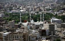 The southern city of Taiz in Yemen. Picture: AFP