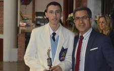 Antonio Aristides, a matriculant from Saheti High School, who earned 8 distinctions despite being diagnosed with cancer. Picture: Supplied.