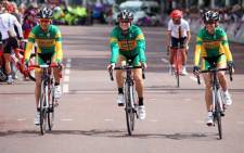 Team SA cyclists at the 2012 London Olympics. Picture: Christine Phillips/iWitness