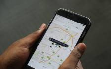 FILE: Ride hailing app Uber. Picture: Supplied