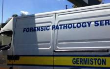 FILE: A vehicle of the country's Forensic Pathology Services. Picture: Gia Nicolaides/EWN