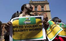 FILE: Members of ANC Women League demonstrate against violence against women. Picture: Christa Eybers/EWN