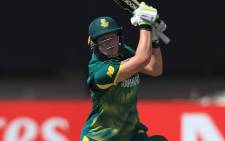 South Africa's Lizette Lee gets the runs on her way to 118 against England on 12 June 2018. Picture: @OfficialCSA/Twitter