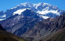 Mount Aconcagua is just one of the spectacular sights Dakar Participants will take in during the 2014 edition of the rally. Picture: AFP.