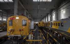 A view inside the Prasa repair depot on 28 May 2018, where trains are fixed, renovated and parts are shipped off for off-site repairs. Picture: Thomas Holder/EWN