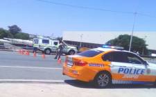 FILE: JMPD officers stopping vehicles during a roadblock. Picture: @AsktheChiefJMPD/Twitter