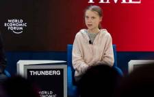 FILE: Climate activist Greta Thunberg at the World Economic Forum in Davos on 21 January 2020. Picture: World Economic Forum/Sandra Blaser
