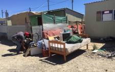 FILE: People illegally occupying emergency housing units in Wolwerivier near Atlantis have been evicted. Picture: Monique Mortlock/EWN.