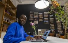 Burkinabe architect Diebedo Francis Kere is photographed in his office in Berlin, on 15 March 2022, after being awarded the 2022 Pritzker Architecture Prize. A native of Gando, Burkina Faso, he is the first African to win the prestigious prize, which has been awarded annually since 1979. Picture: Odd Andersen/AFP