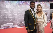 Siya and Rachel Kolisi on the red carpet of the Laureus World Sports Awards 2020 in Berlin, Germany on 17 February 2020. Picture: Abigail Javier/EWN