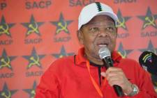  South African Communist Party’s general secretary Blade Nzimande at the party’s 98th anniversary in Ermelo, Mpumalanga, on 4 August 2019. Picture: Twitter/@SACP1921