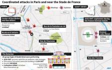 Detalis of the attacks, with more information on the Bataclan attack. All toll figures provisional.