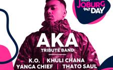 AKA MEGA Band set to perform on Saturday 2 September 2023 at Galaxy 947 Joburg Day. Picture: Supplied