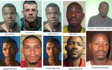Some of the 20 awaiting trial prisoners who escaped while being transported to the Johannesburg Prison on 22 August 2017. Picture: SAPS