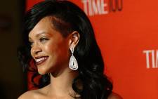 Rihanna attends the Time 100 Gala celebrating the Time 100 issue of the Most Influential People In The World at Jazz at Lincoln Center on 24 April 2012. Picture: AFP