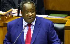 Finance Minister Tito Mboweni delivers the 2019 Budget speech on 20 February 2019. Picture: GCIS