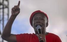 EFF leader Julius Malema addresses supporters at the Philippi Stadium on 20 March 2019. Picture: Cindy Archillies/EWN
